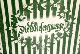 Ernst Kreidolf: DIE WIESENZWERGE, 1904, Schaffstein-Verlag
