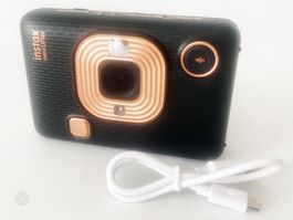 Instax mini LiPlay Sofortbildkamera Schwarz Fujifilm