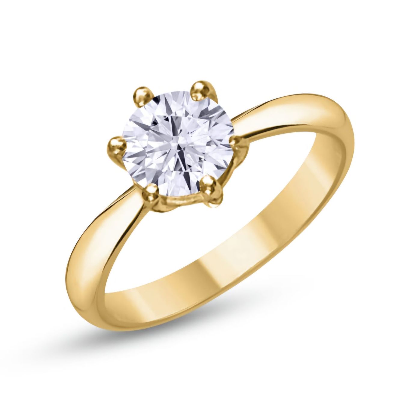 Anelli: Moissanite Solitaire Ring Silber 925 – Nuovo e nell'imballaggio originale da Zürich venduto da GOS08 6