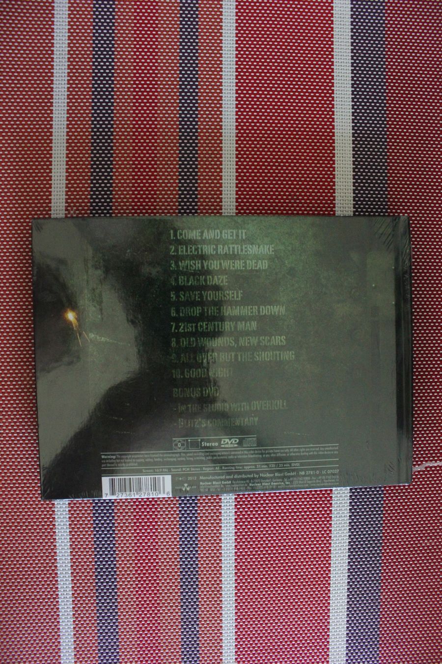 Tutti i DVDs: OVERKILL - THE ELECTRIC AGE CD + DVD EDITION LIMITEE NEU – Nuovo e nell'imballaggio originale da Geroldswil venduto da Schlumpfine1973 1