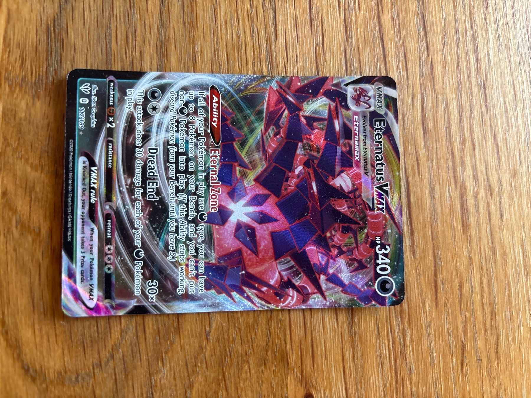 Pokémon Cartes à collectionner: Eternatus VMAX – D'occasion à Brione s. Minusio par eri_jll5