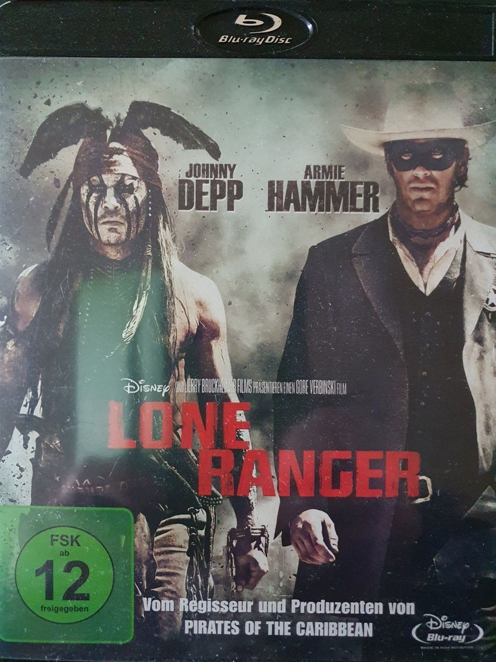 Tutti i DVDs: Blu-ray Lone Ranger Johnny Depp – Usato da Eiken venduto da Lashar