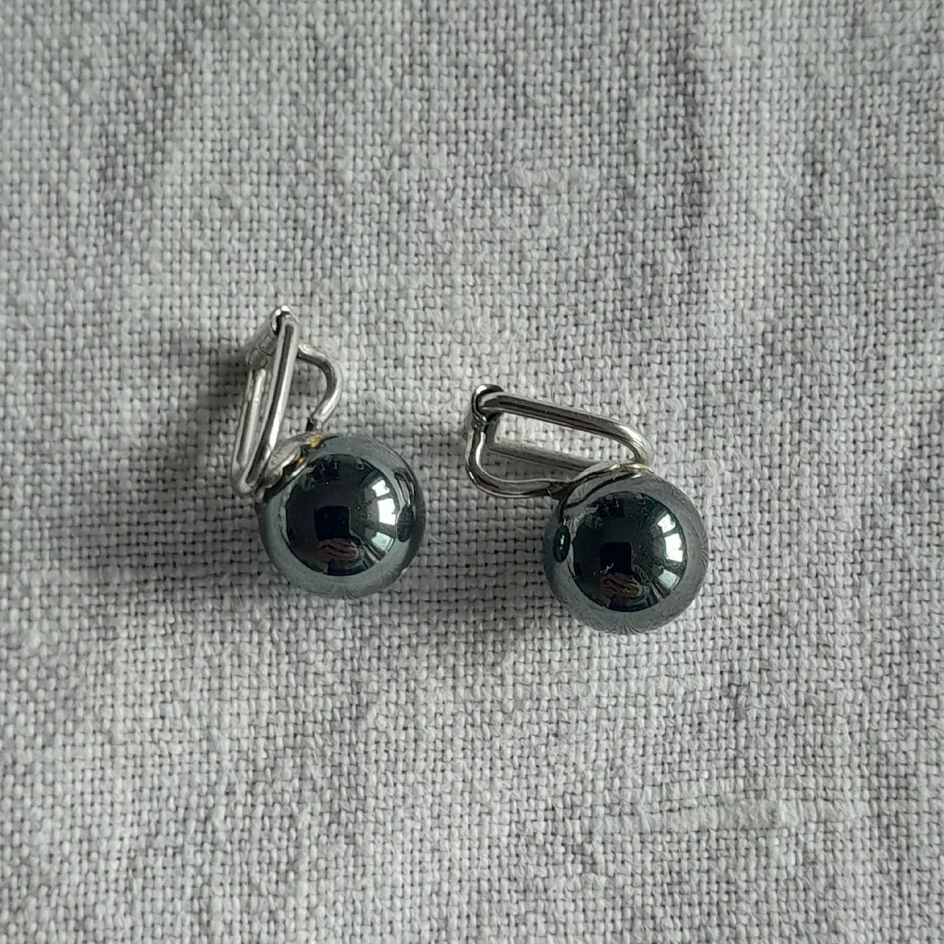 Orecchini pendenti & Orecchini a lobo: Edle vintage Silber Ohrclips – Usato da Knutwil venduto da Kompex 1