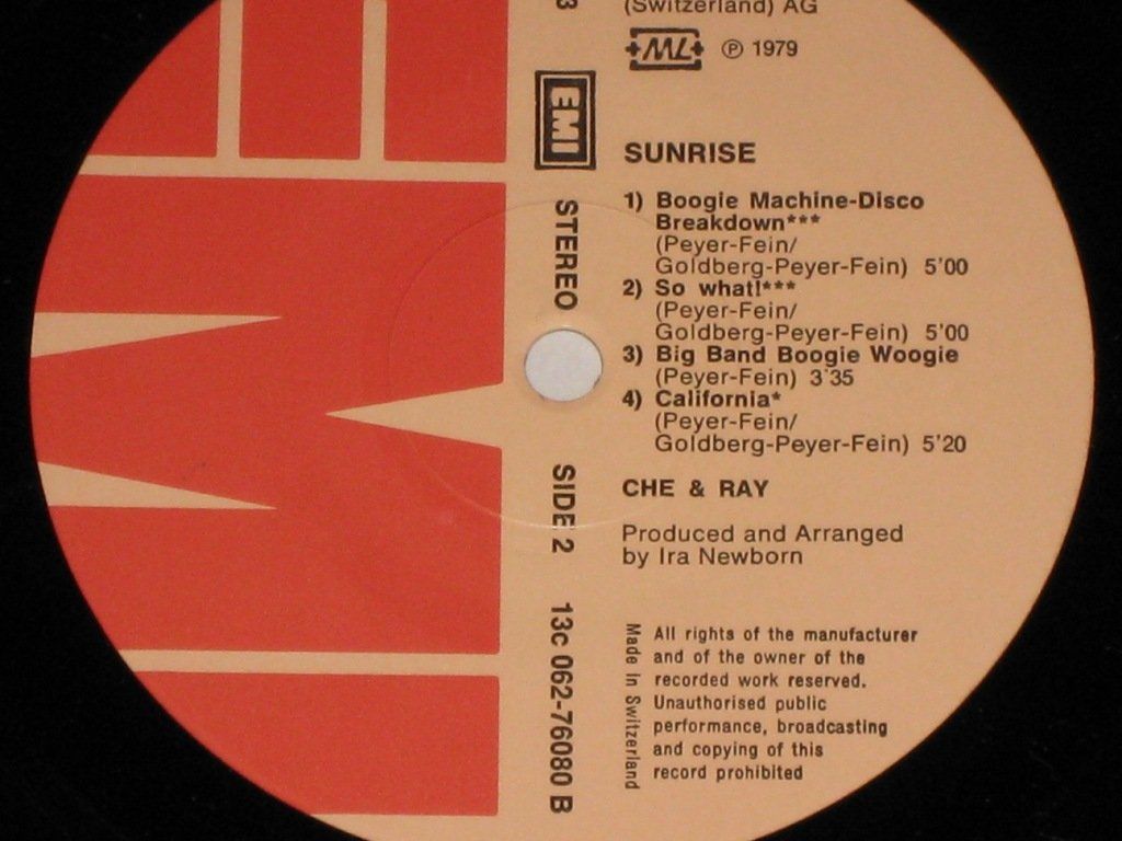 Dischi in vinile: LP - CHE & RAY - CALIFORNIA – Usato da Steckborn venduto da Quo7 2