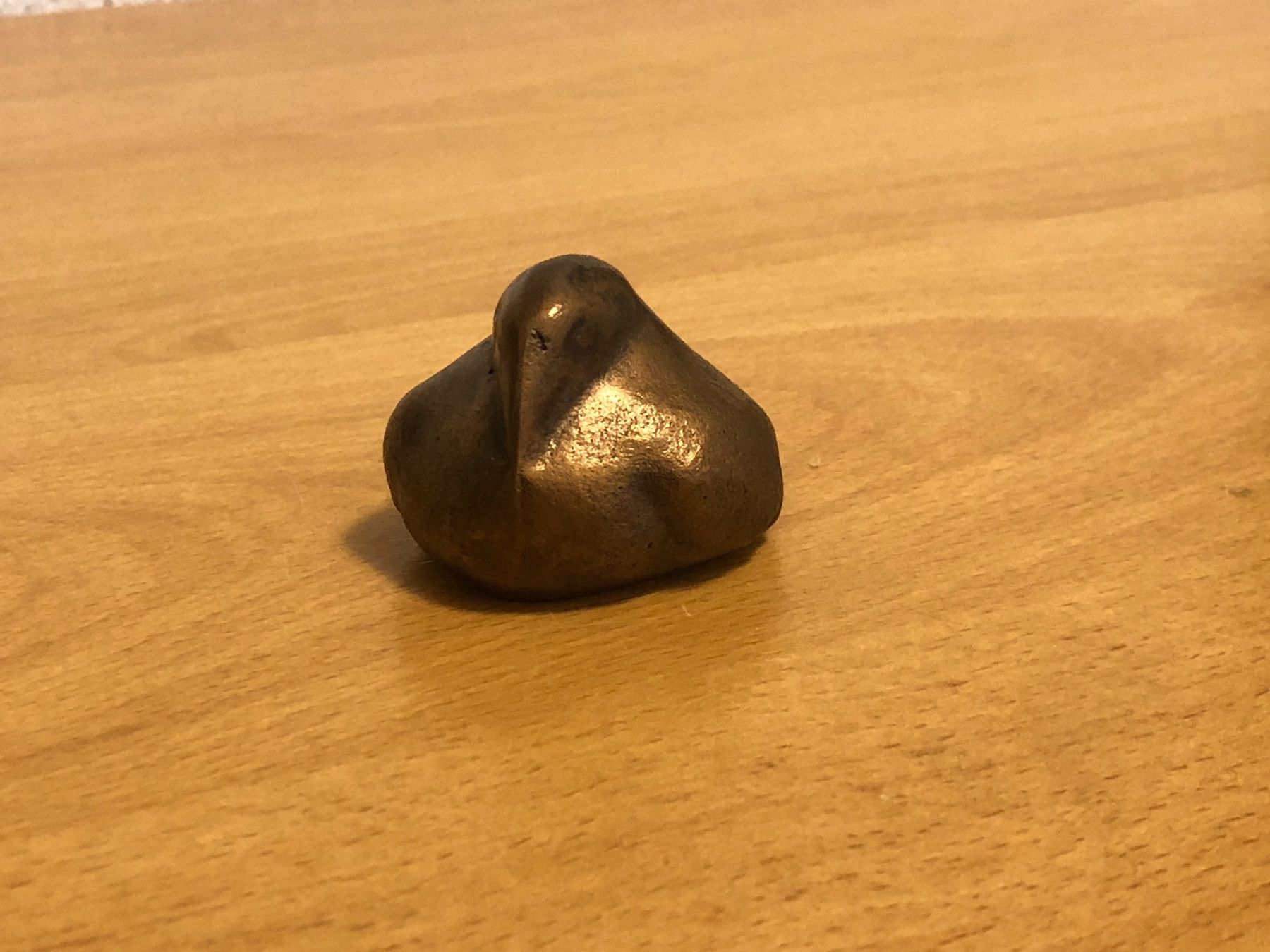 Bag Turgi Statuette: Turgi Bronze BAG, Hornvogel sitzend – Usato da Urdorf venduto da quandolino 5