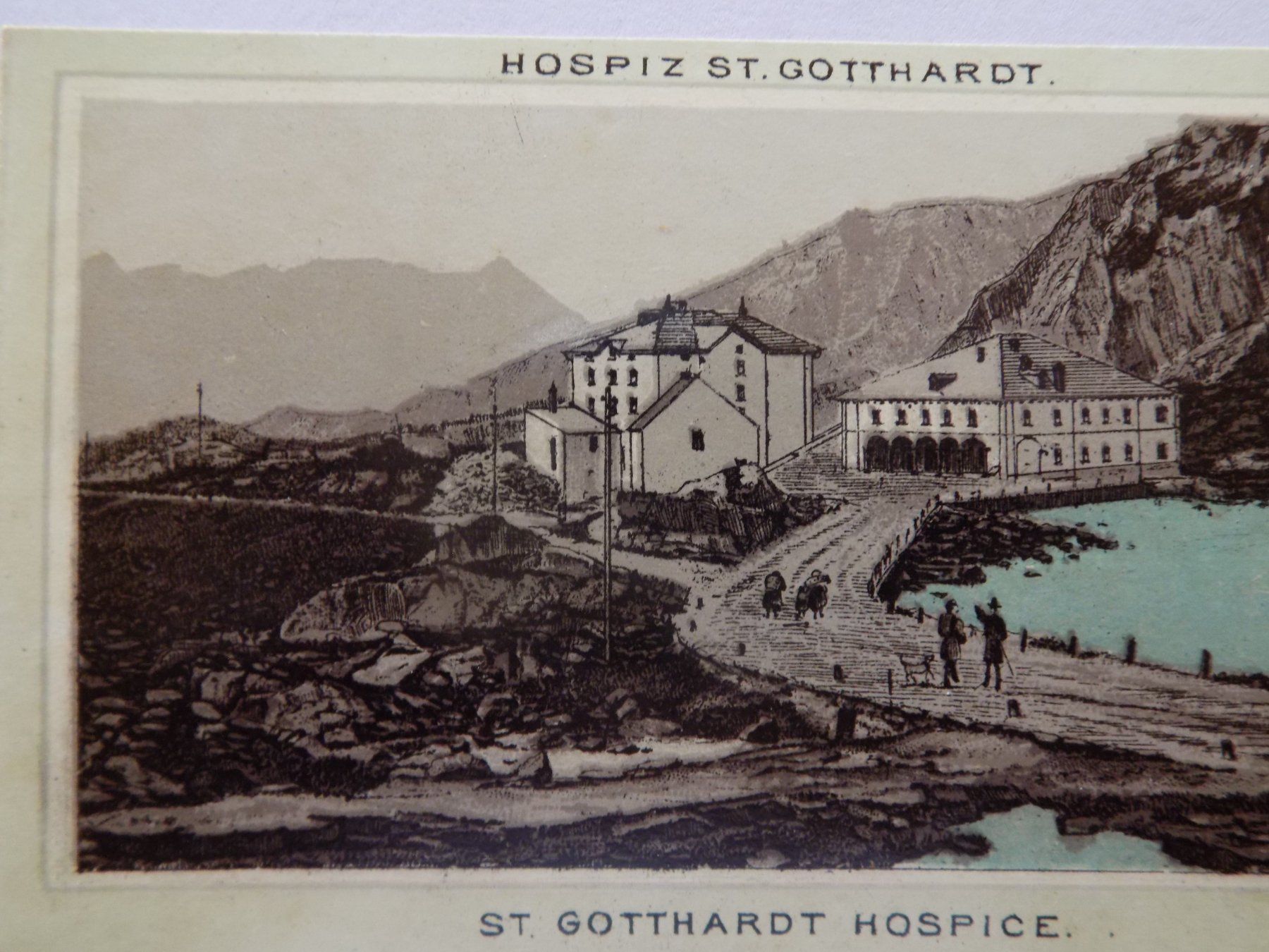 Gravures: Hospiz St. Gotthard – D'occasion à Risch par Antikfee 4