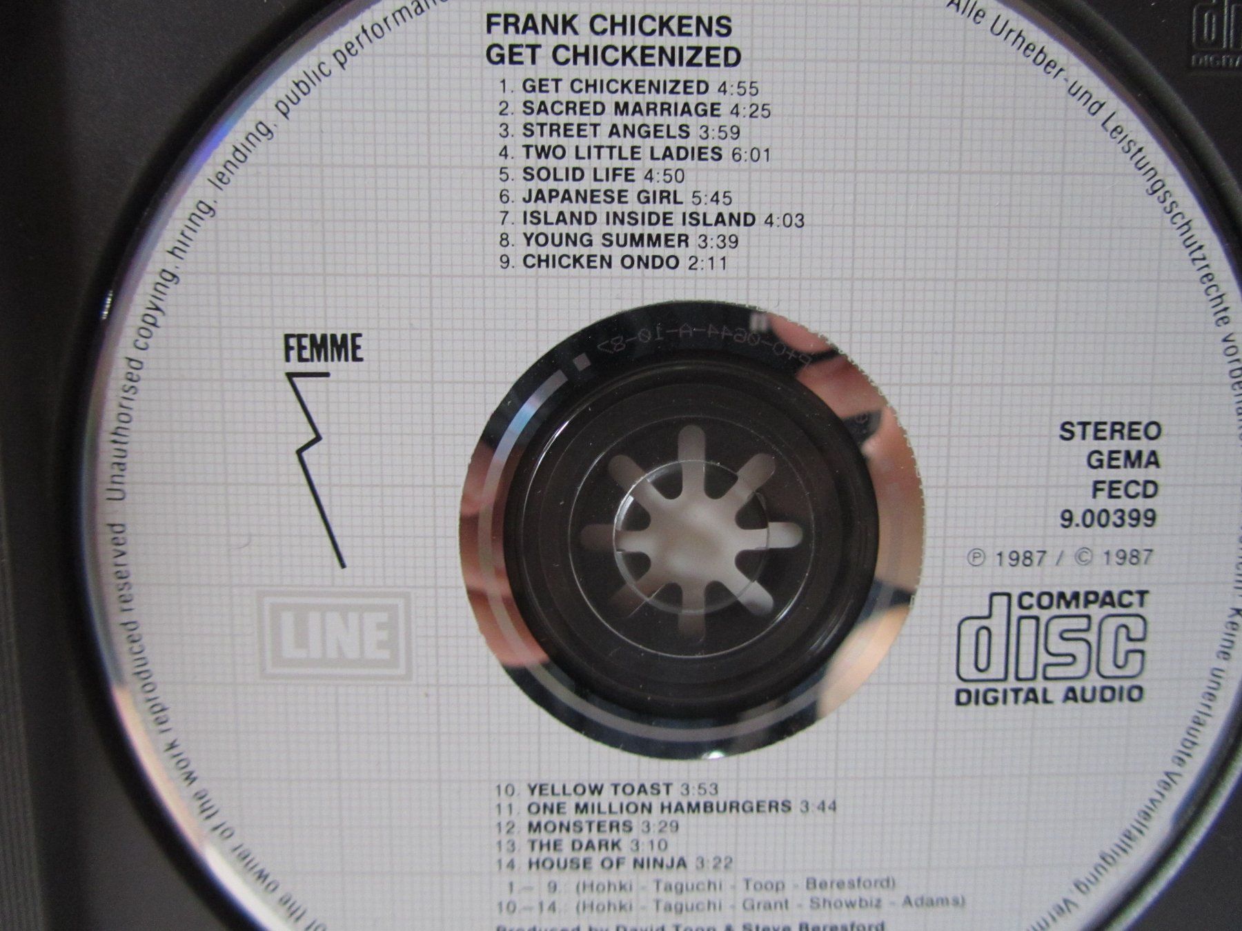 CDs: Frank Chickens, CD, get chickenized – Gebraucht aus Weiningen ZH von dietsch57 3