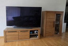 Hochwertiges Wohnzimmerset aus Echtholz – 3-teilig