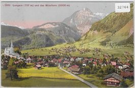 Lungern und das Wilerhorn - Litho