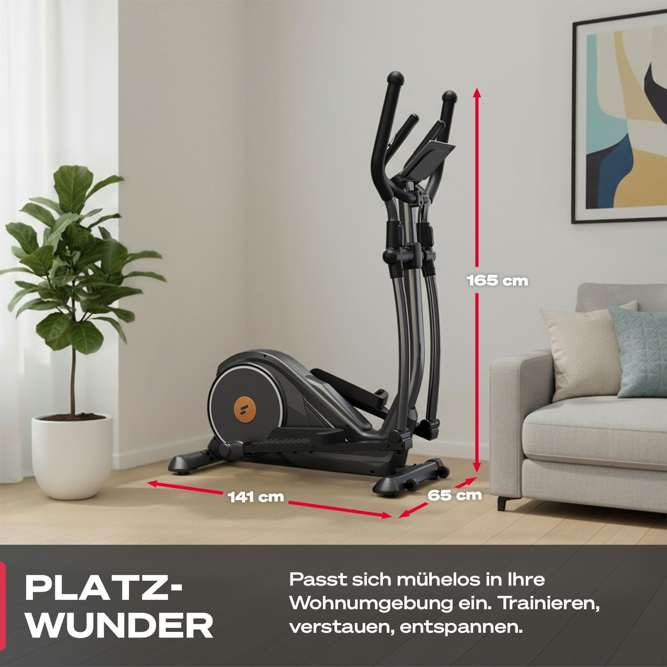 Hometrainer: Crosstrainer Sportstech CX625 kaum gebraucht – Nuovo (secondo la descrizione) da Flaach venduto da Bobby777 3
