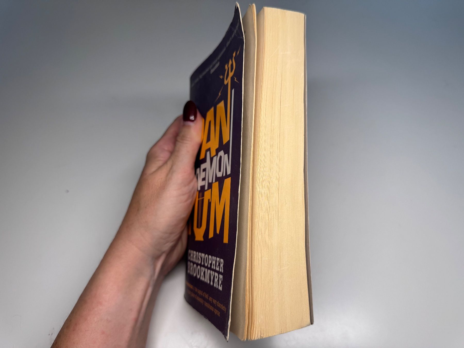 Libri: NOVEL: Christopher Brookmyre, Panium Daemon – Usato da Grosswangen venduto da English_books 1
