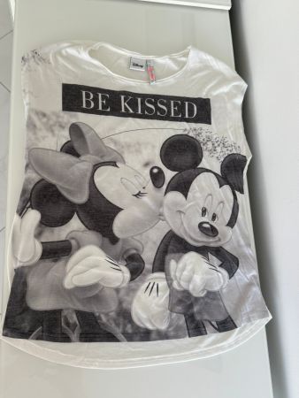 Disney T-Shirt Mickey Minnie weiss Grösse S vom FBsister