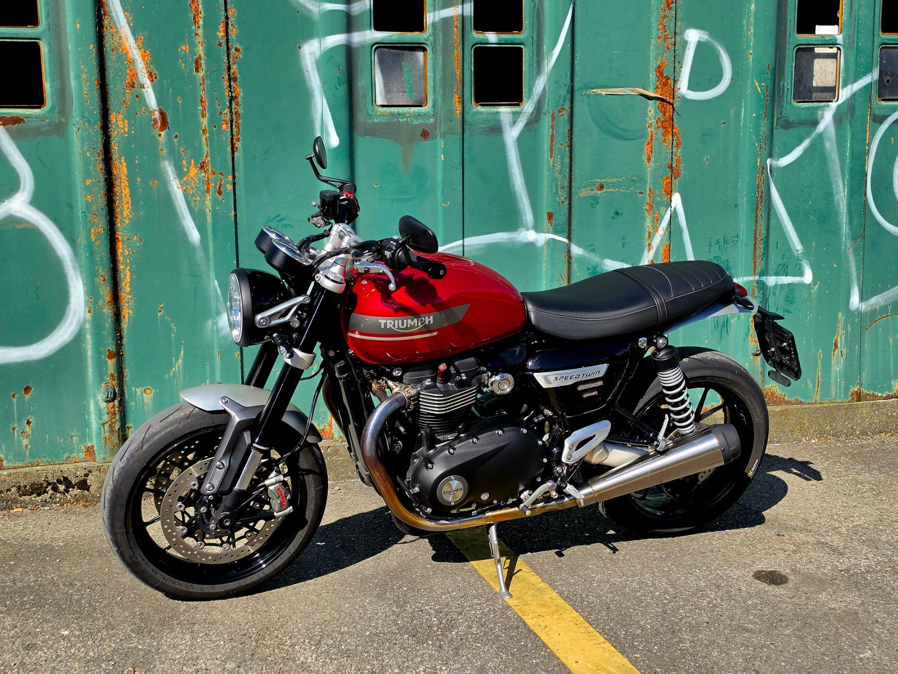 Triumph Strada: TRIUMPH Speed Twin 1200 – Usato da Petit-Lancy venduto da Arnaud85 2
