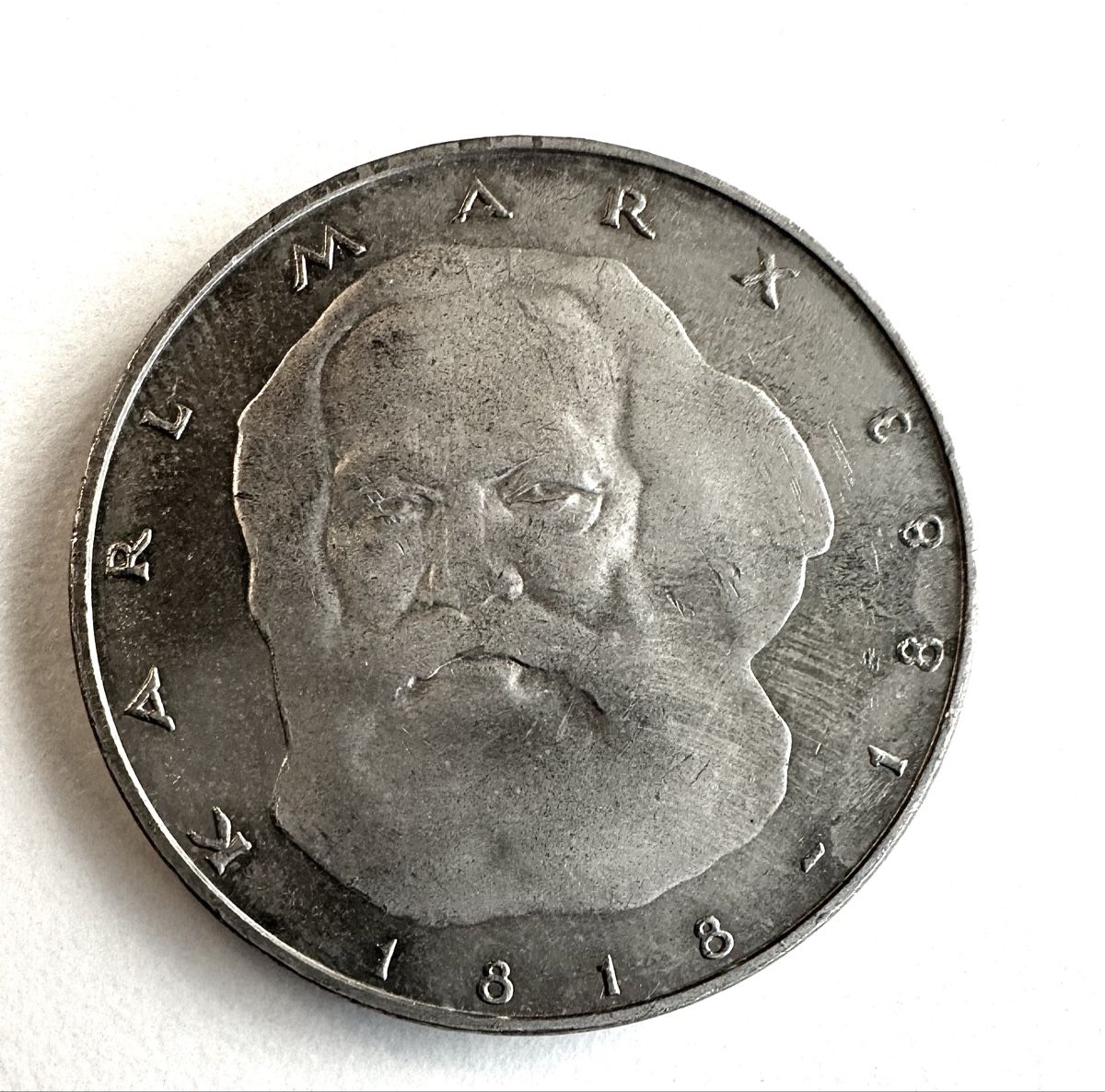 Alle Münzen: 5 DM Karl Marx – Gebraucht aus zollikon von mme_kwf2 1