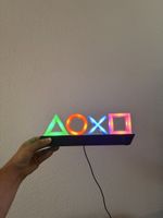 Playstation Licht Wanddeko offiziell lizenziert bi mit Kabel