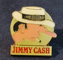 CC396 - Pin Jimmy Cash  Comic Figur