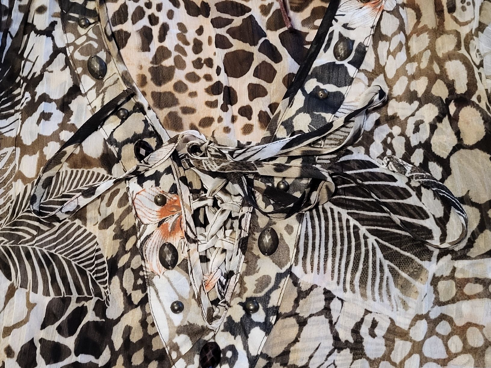 C&A Tops: hübsche longshirt top blouse tunika braun – Gebraucht aus Zürich von sahaara01 4