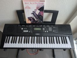 Yamaha EZ-220 Keyboard with Stand