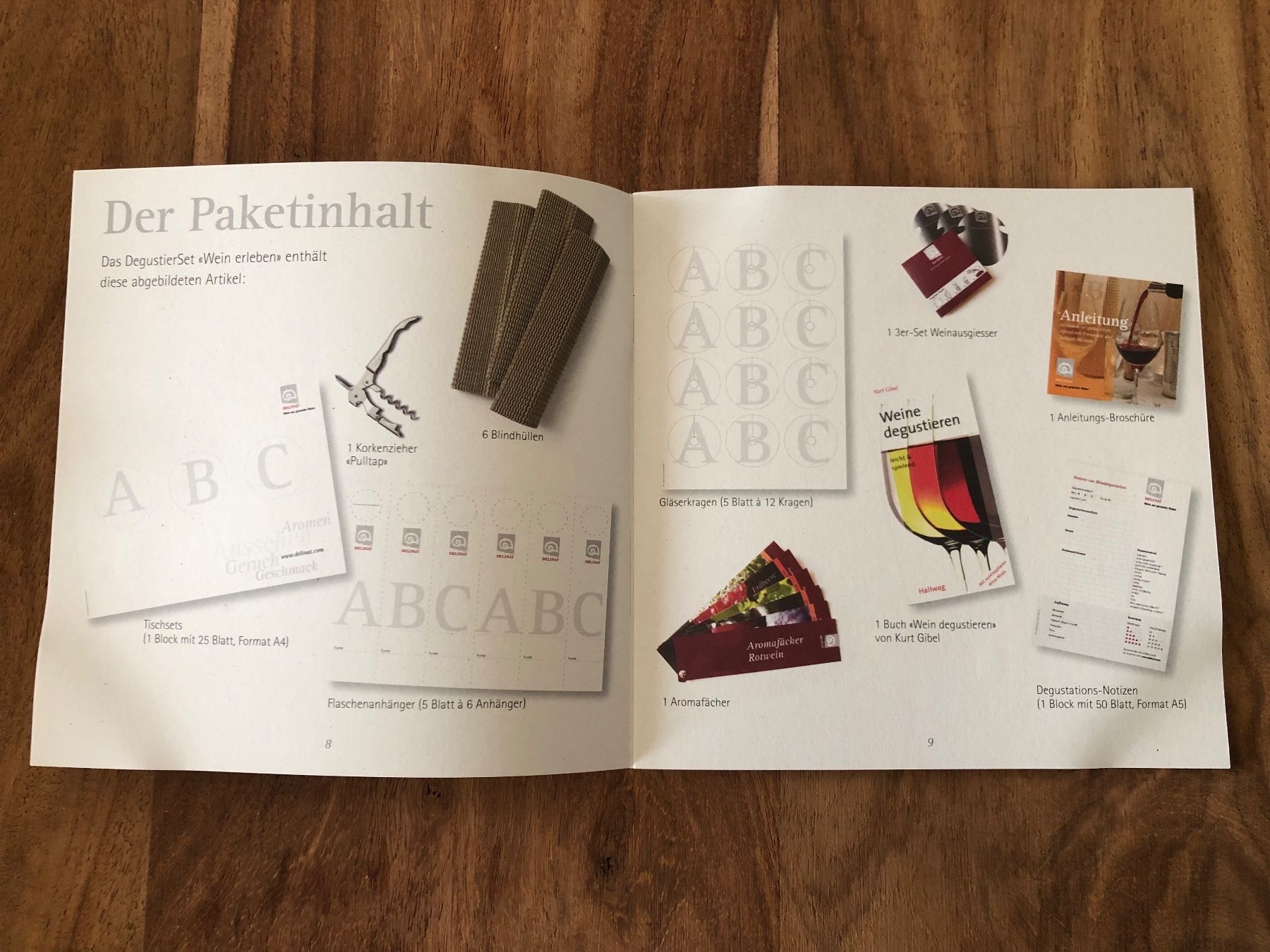 Vino: Degustationsset für Wein, Neu – Nuovo e nell'imballaggio originale da Glattpark venduto da an_5drr 1