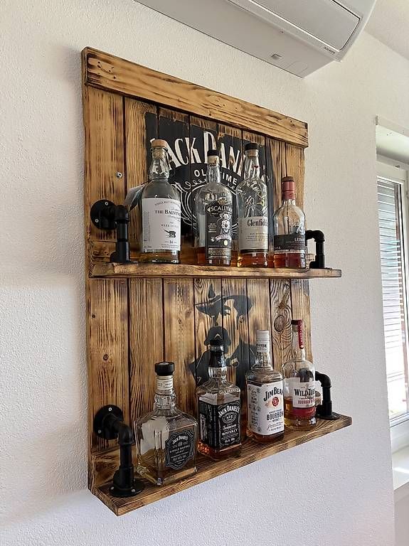 Tutte le decorazioni: Portabottiglie Jack Daniel s – Usato da S. Antonino venduto da raffosuisse