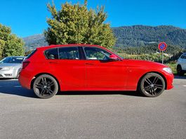 BMW 118d, allrad, rot, M-Paket, 8-Fach 