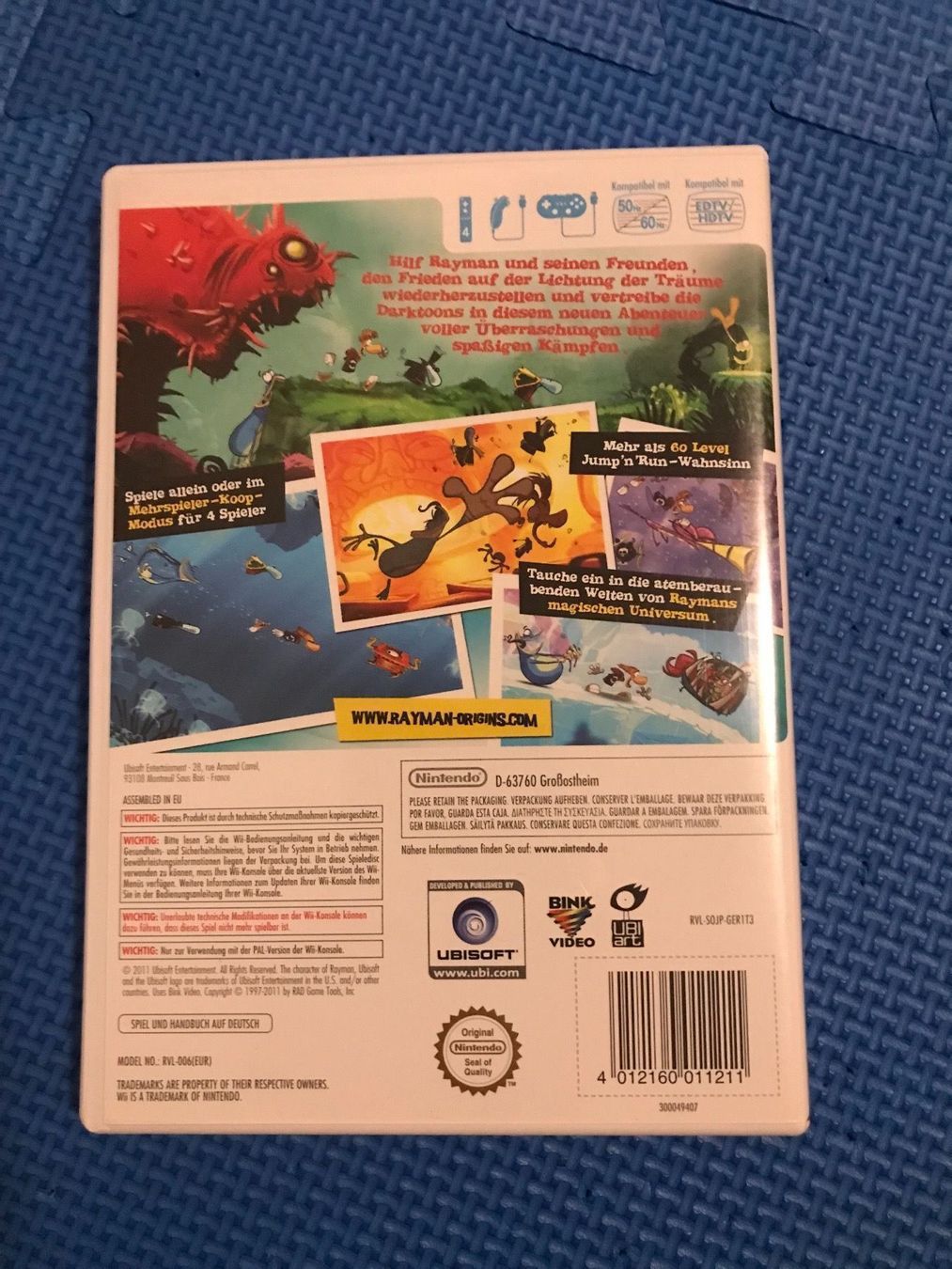 Nintendo Giochi: Rayman Origins Nintendo Wii – Usato da Gossau SG venduto da schlitzerdemon 2