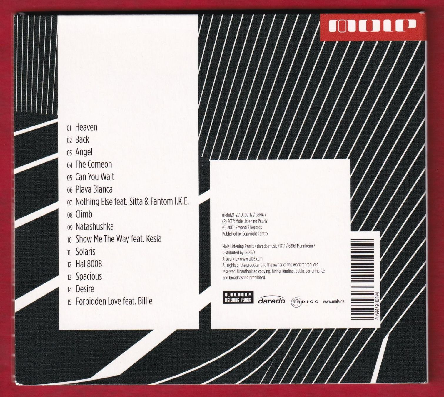 CDs: Minus 8 - Spacious (CD) – Gebraucht aus Zürich von Pfluftl2000 1