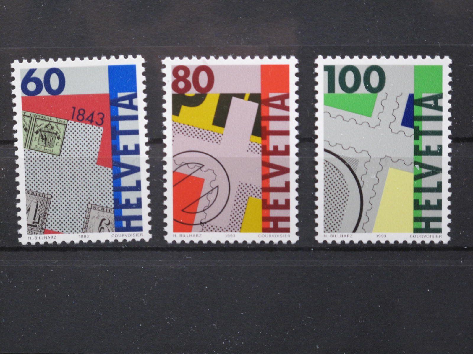 Tutti i francobolli: CH 1983 150 Jahre Schweizer Briefmarken ** – Usato da Wil SG venduto da fva01