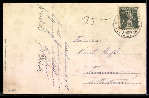 Cartoline postali: AK Solothurn, Kreuzackerbrücke – Usato da Berlin venduto da bartko-reher 1