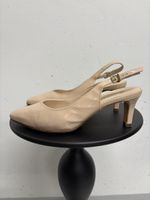 Peter Kaiser Pumps Slingpumps Gr. 36 Beige Lackleder nude