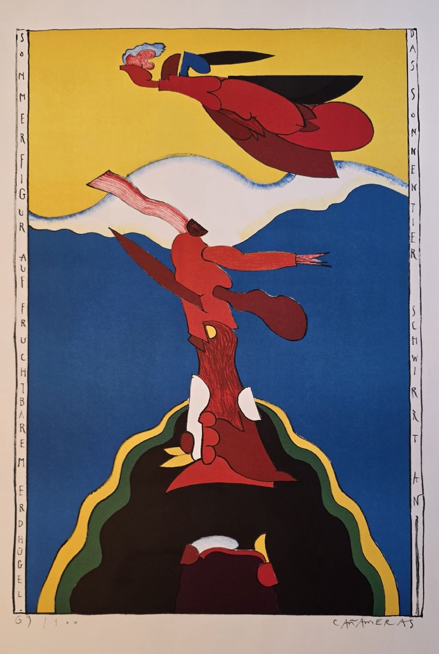 Grafica & Litografie: Canameras Orig. Farblithografie handsigniert num. – Usato da Emmenbrücke venduto da Kunstankaufverkauf9 1