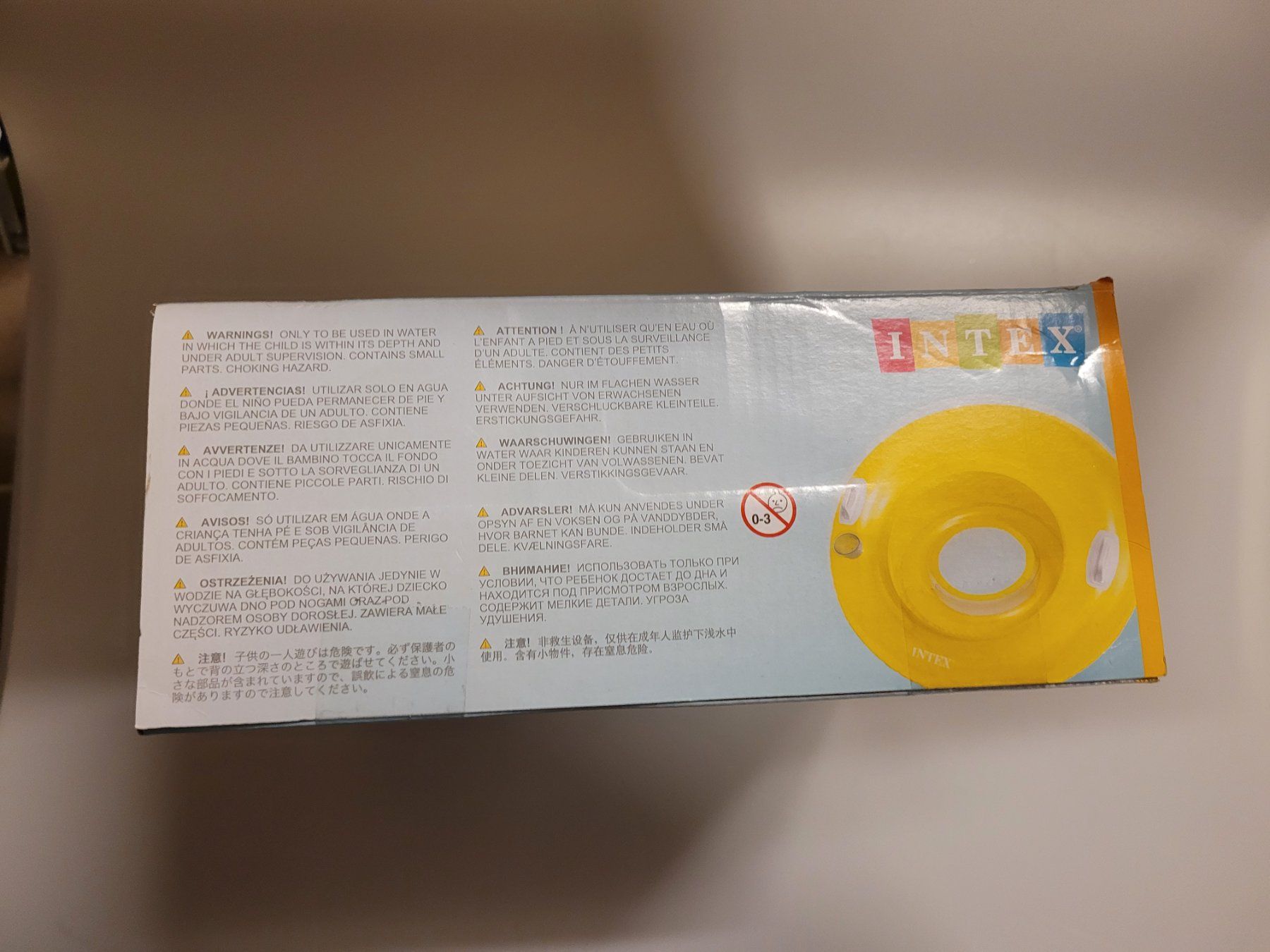 Piscine: Schwimmring Sitz Intex119 cm Durchmesser  Ab 8 Jahren – Nuovo e nell'imballaggio originale da Oberuzwil venduto da aseinkaufswelt 1