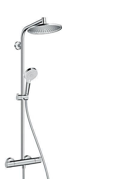 Duschen: Hansgrohe Crometta S 240 1jet Showerpipe – Neu und originalverpackt aus Bottighofen von zaap