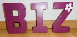 Lettres décoratives BIZ 🌸