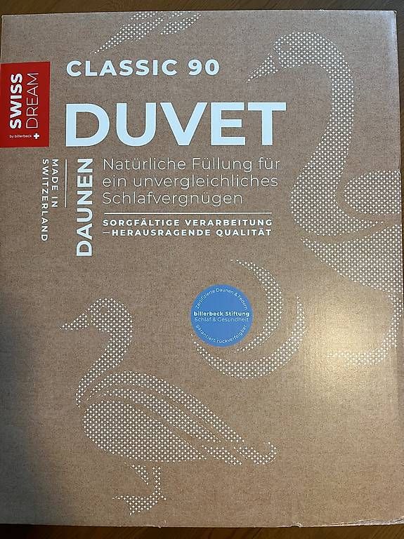 Couvertures: Daunenduvet Billerbeck – D'occasion à Hermetschwil-Staff par murio23 1