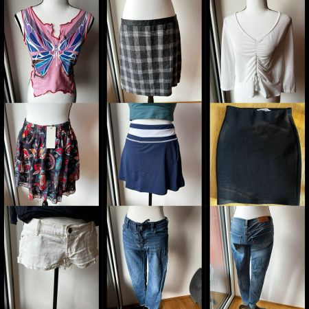 Damenkleiderpaket Grösse S,M,L,XL Frühling/Sommer Schuhe 37