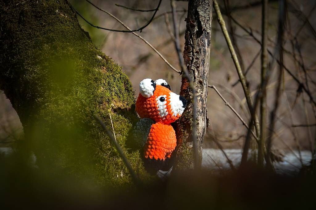 Giocattoli: Gehäkelter Roter Panda – Usato da Meiringen venduto da Flauschfarm 1