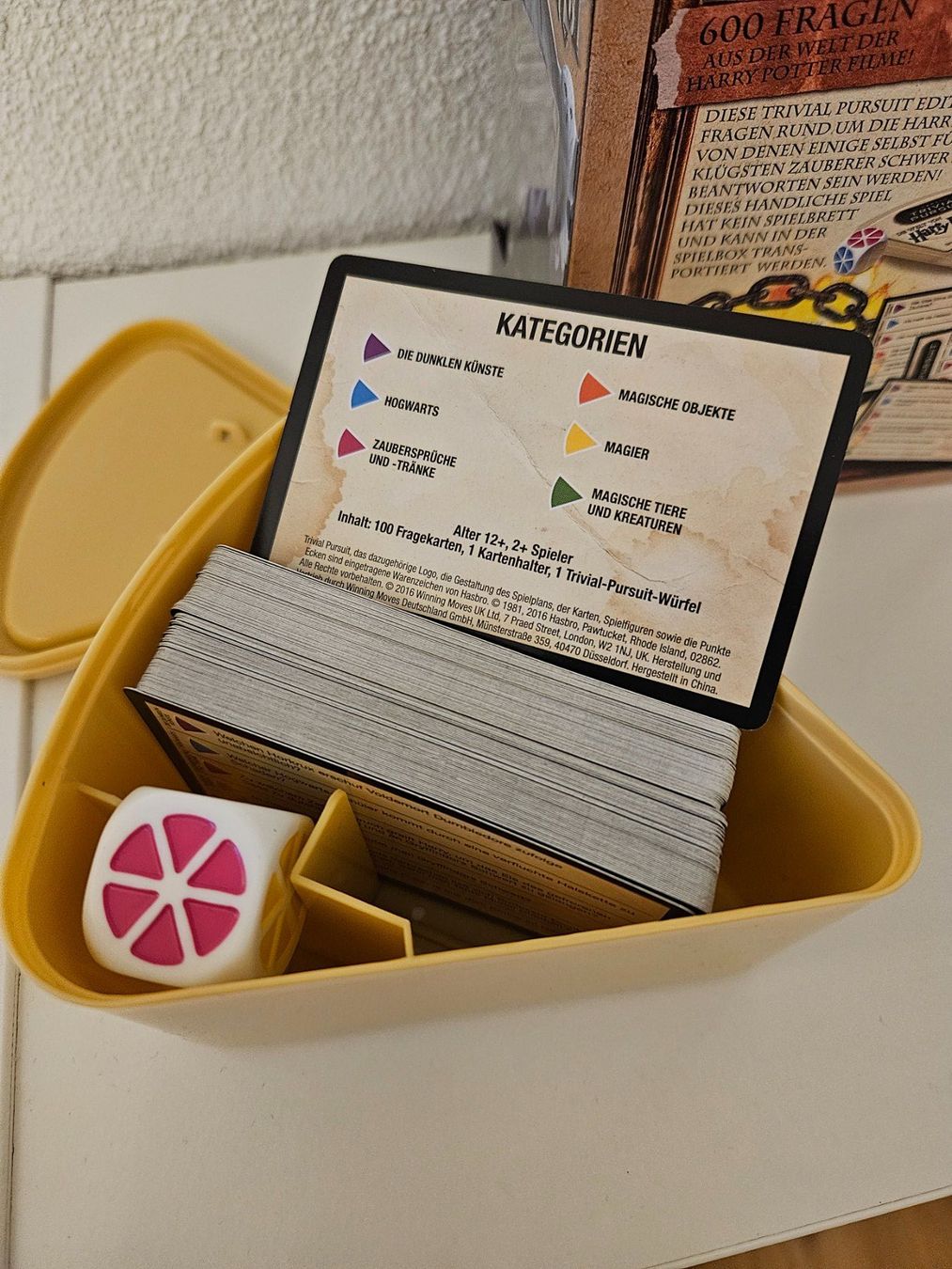 Hasbro Giochi: Trivial Pursuit Spiel Harry Potter AddOn – Nuovo (secondo la descrizione) da Rothrist venduto da chbluemli 1