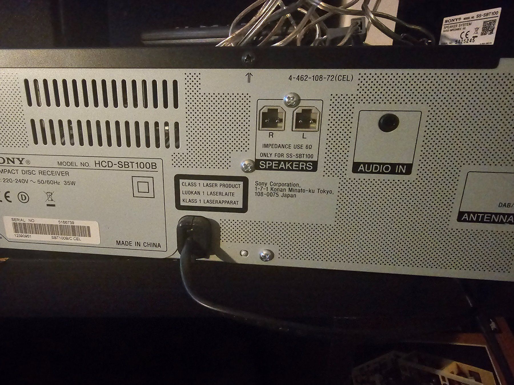 Sony Radio: Sony HiFi Anlage – Usato da pratteln venduto da Miki.F 1