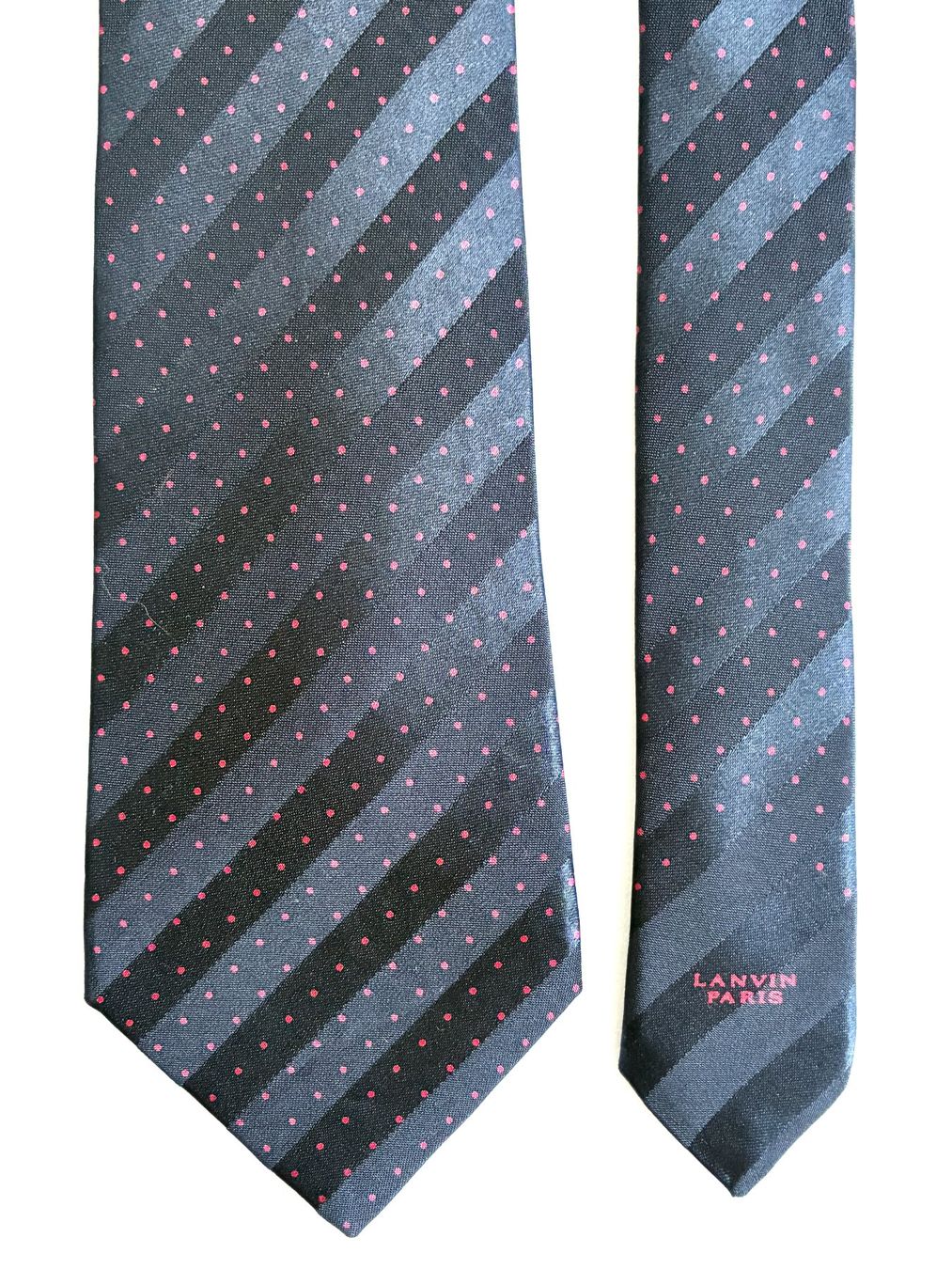 Lanvin Cravatte: Vintage LANVIN, Paris Seidenkrawatte – Usato da Kloten venduto da Nephty 2