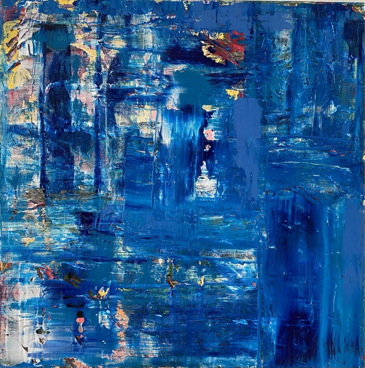 Dipinti: Acrylbild - einziARTig - 40x40cm – Nuovo e nell'imballaggio originale da Dübendorf venduto da Montclair