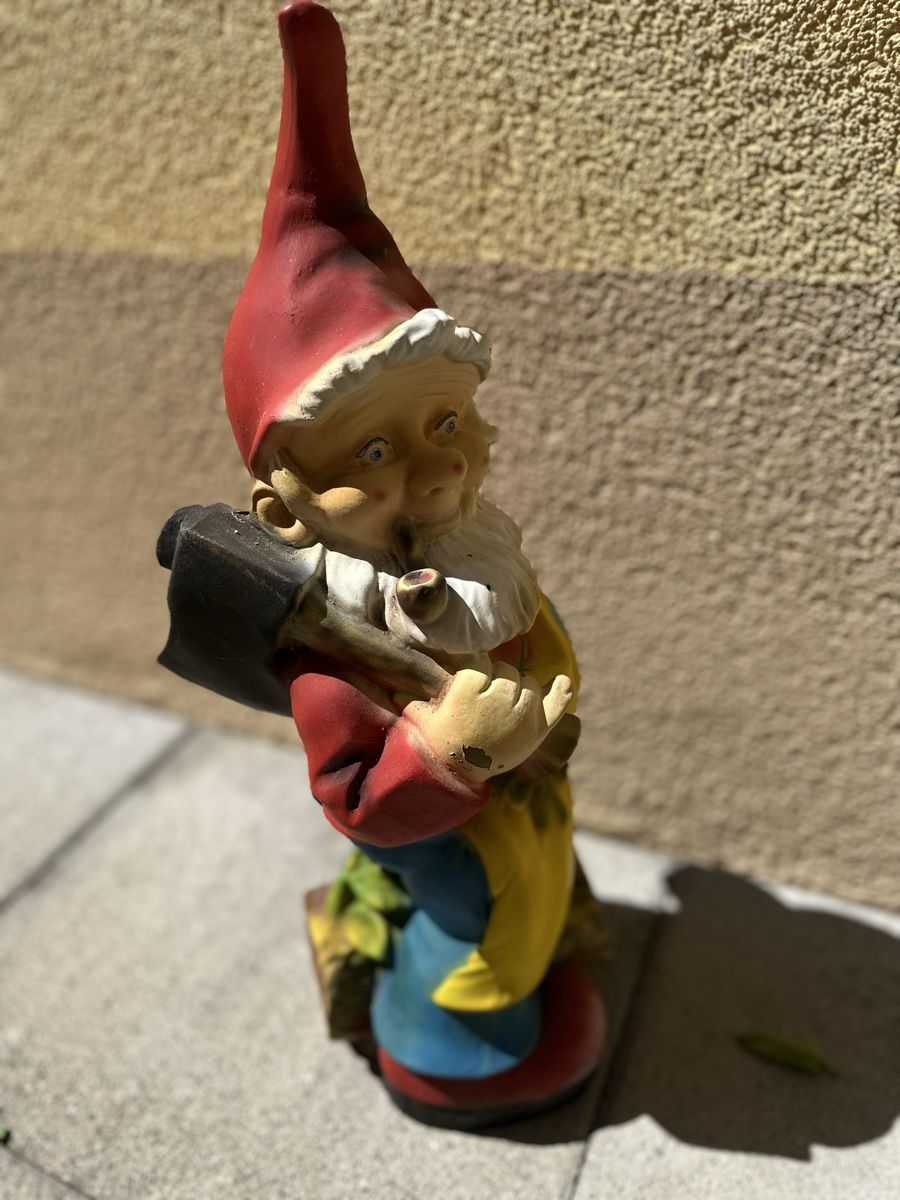 Statuette: Vintage Garten Zwerg  – Usato da Oberentfelden venduto da vilibrand 2
