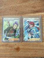 Pokemon Karten: Team Rocket Petrel und Skyla