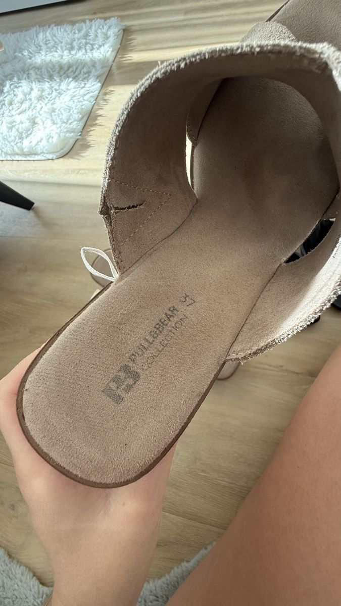 Pull&Bear Scarpe da donna: Mules Pull&Bear beige plateforme talon taille 37 – Nuovo (secondo la descrizione) da Biel/Bienne venduto da diana.diana 3