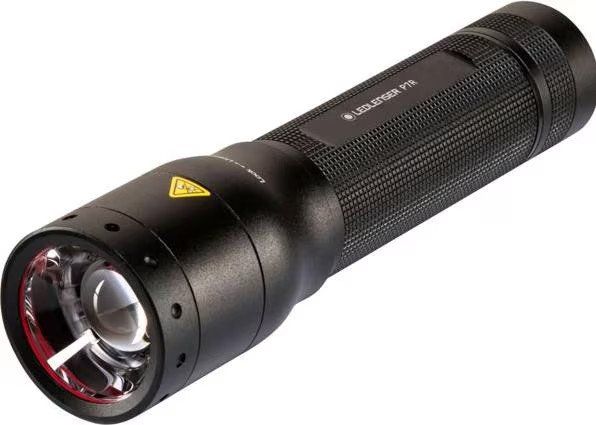 Led Lenser P7R mit neuem Leder Holster und USB Auto Adapter (Gebraucht ...