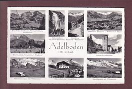 ADELBODEN - 9 Bilder - 1965