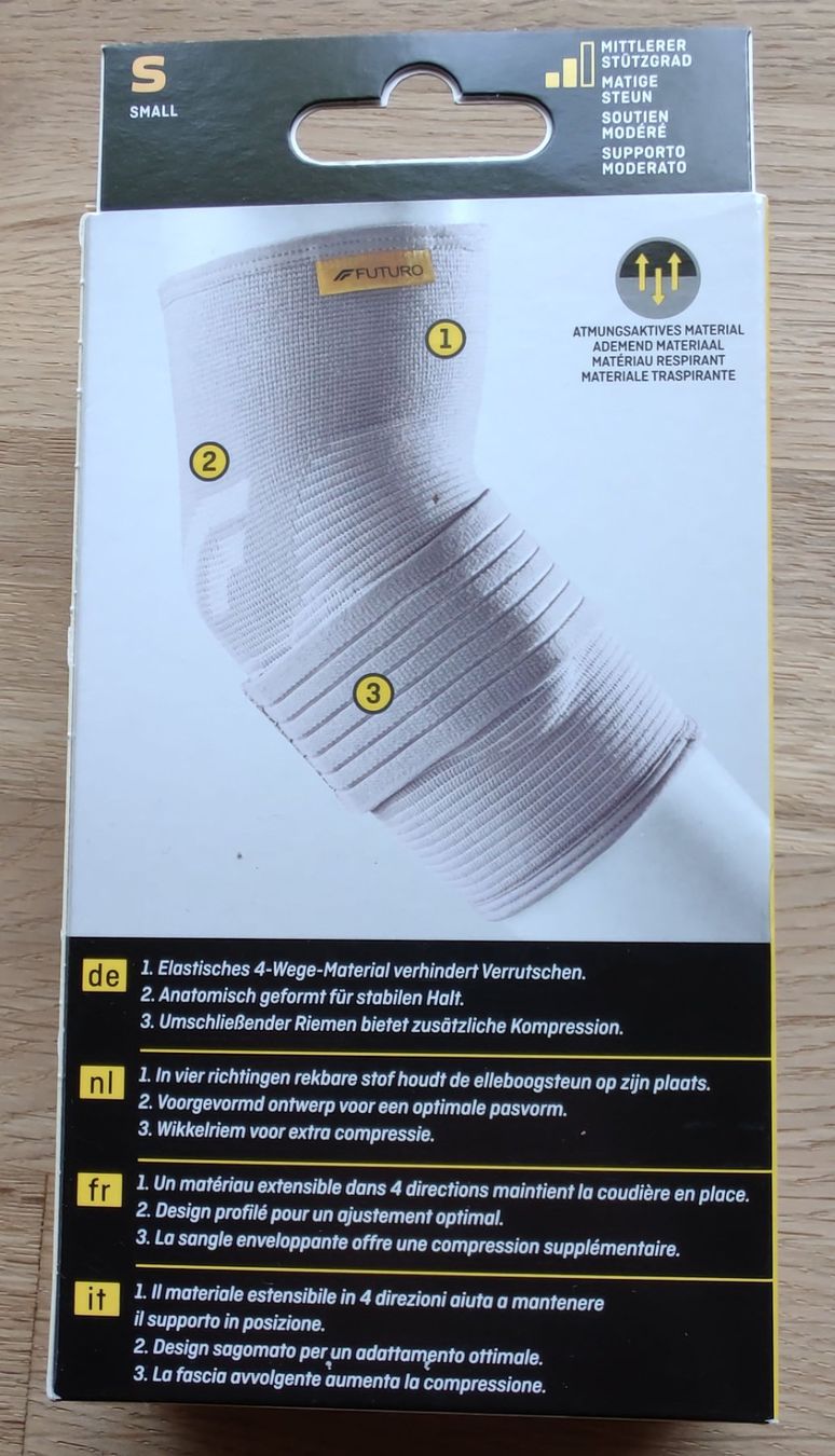 Medizinische Geräte: FUTURO Ellenbogen Bandage - neuwertig – Gebraucht aus Bassersdorf von  2