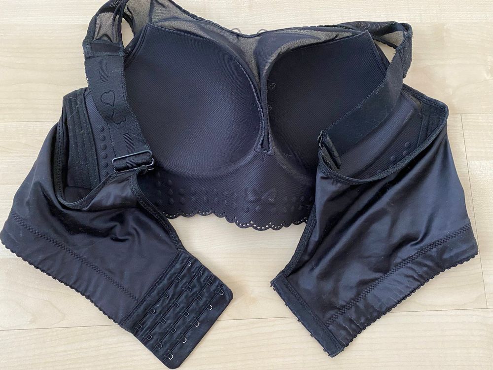 Reggiseno Minimizer Lilyette Maidenform 50904 Donna, Scollo A V, Argento (Silver Lining), Taglia 100C