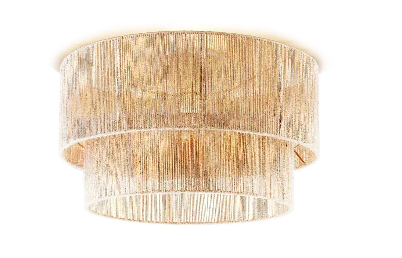 Lampadari & plafoniere: Deckenleuchte Lignea Lux aus Jute Boho-Stil, Wickeltechnik, – Nuovo (secondo la descrizione) da Steinhausen venduto da Retourenprofis 3