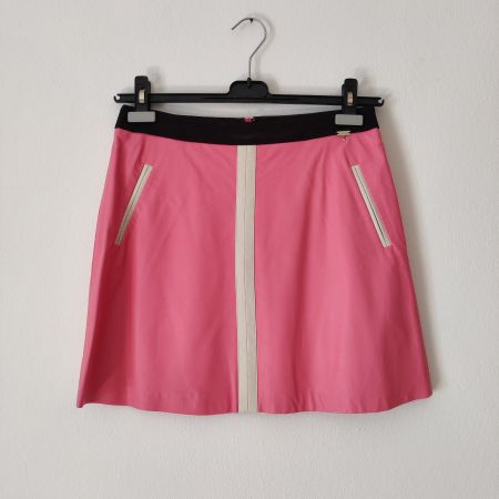 LIU JO Lederimitat Rock Jupe Skirt pink HOT!!! Gr.36